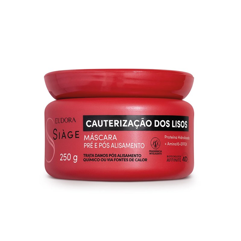 Eudora Siàge Cauterização dos Lisos Máscara Capilar 250g