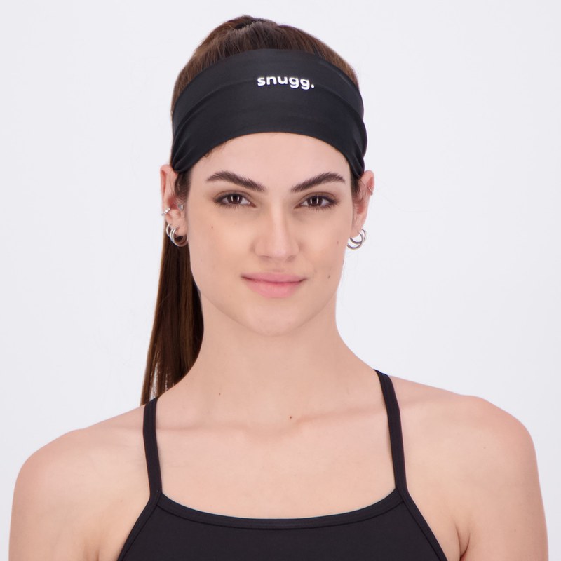Headband Snugg UV50+ Preta