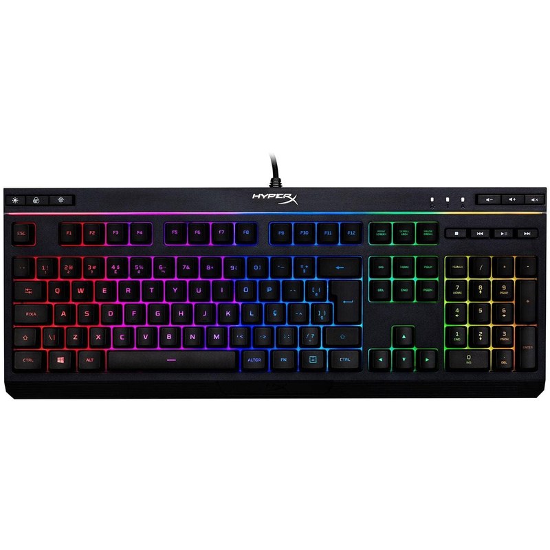 HyperX Teclado Gamer HyperX Alloy Core RGB, ABNT2, PRETO