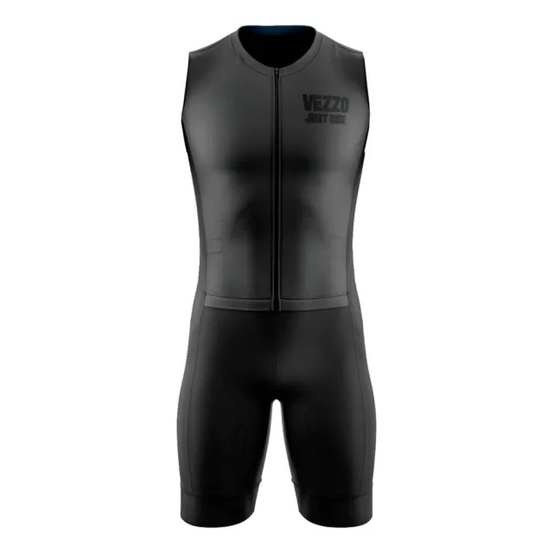 Macaquinho Carbon Unissex Triathlon Corrida Vezzo Regata