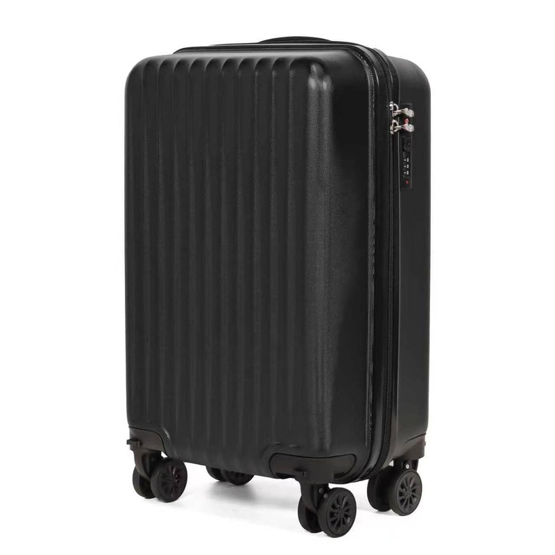 Mala de Bordo em ABS Com 4 Rodas 360 - Roncalli Manaus (Preta)