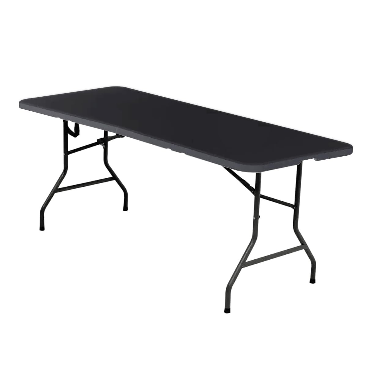 Mesa Dobrável Para Churrasco Maxchief 1,80 Mts C/alça Preto