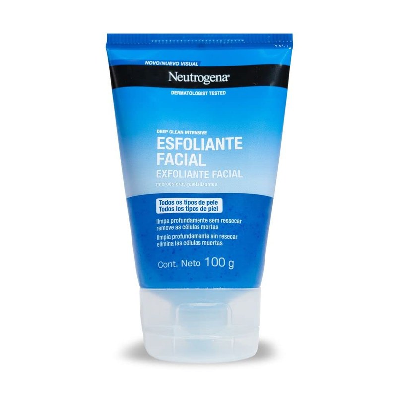 Neutrogena Gel Esfoliante Facial Deep Clean Intensive,100g