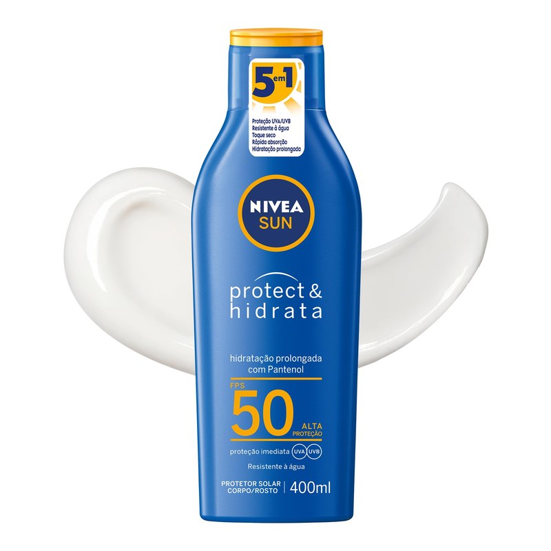 NIVEA SUN Protetor Solar Protect & Hidrata FPS 50 400ml 