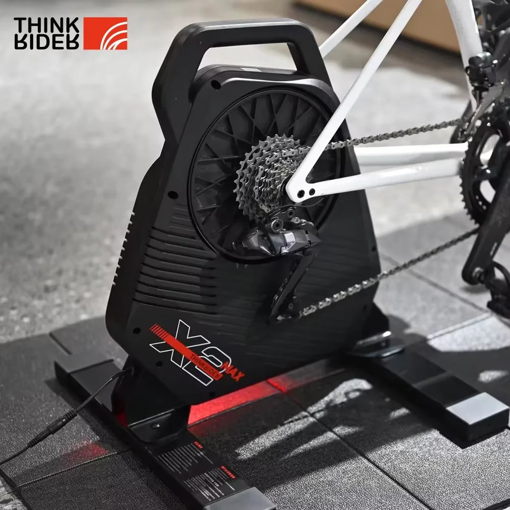 ThinkRider X2Max Smart Bike Trainer MTB Road Bike Home Trainer Medidor de energia embutido compatível com medidor de energia - AliExpress 18