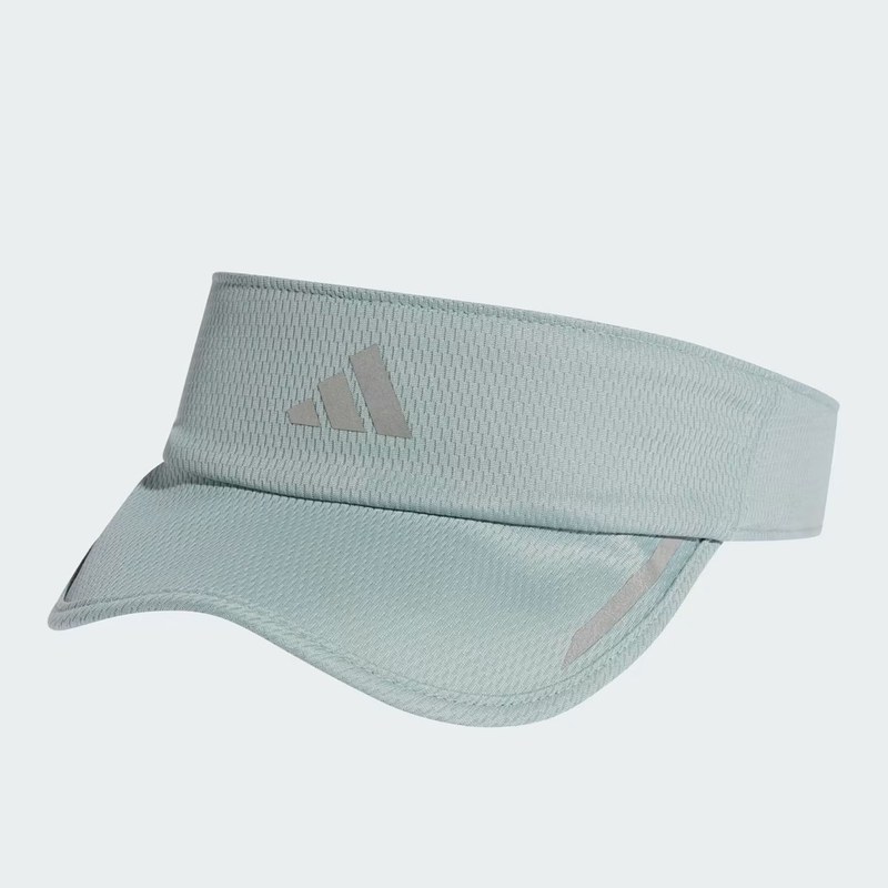 Viseira Adidas Run Visor Cc Verde - FutFanatics