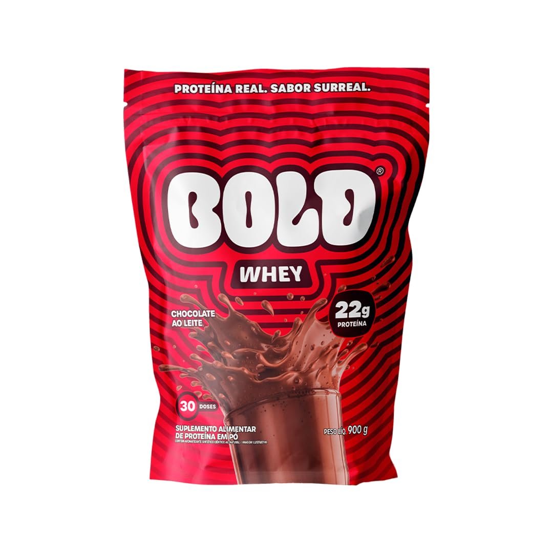 WHEY PROTEIN 3W - BOLD WHEY (900g) - Sabor: Chocolate ao Leite