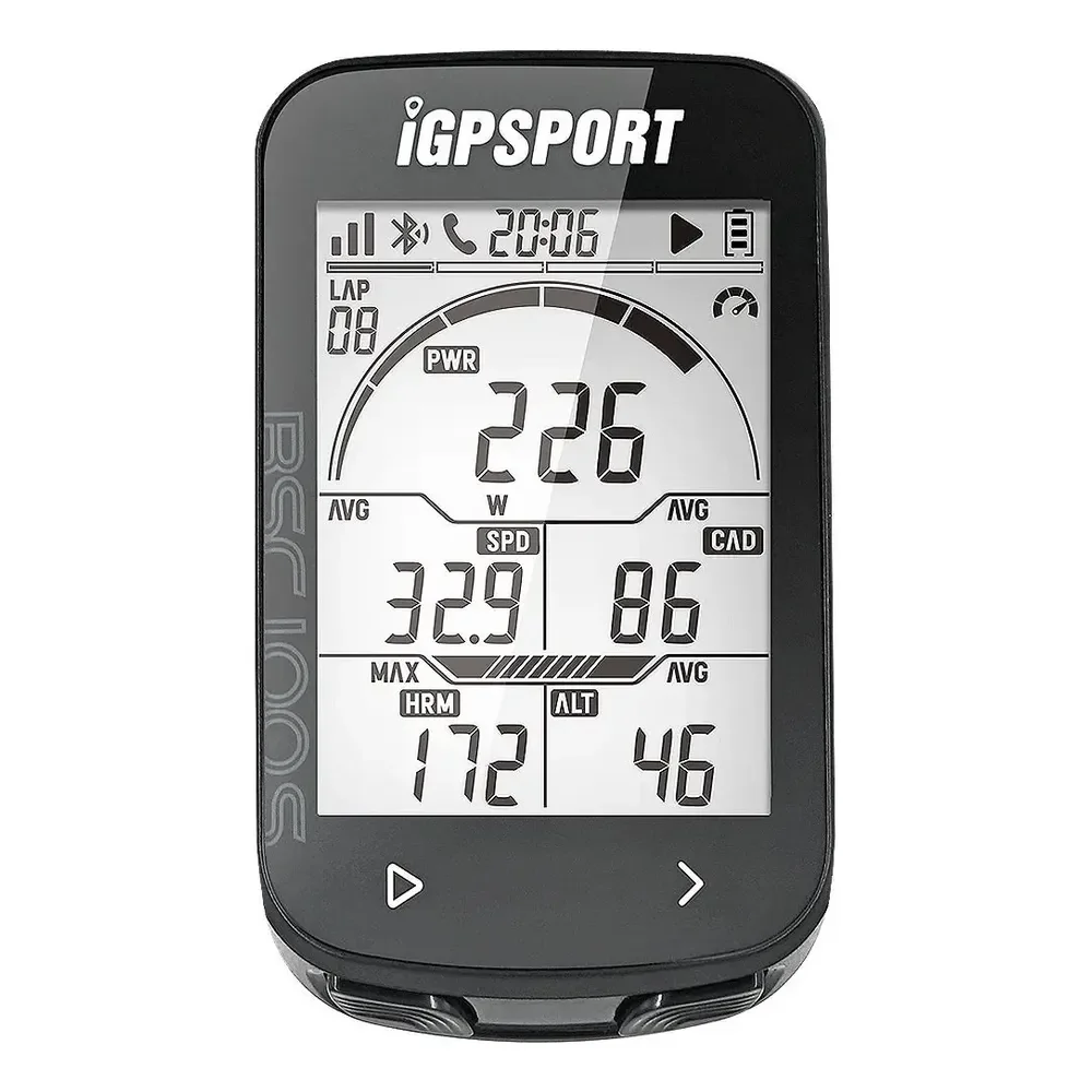 Ciclocomputador Com Gps Igpsport Bsc100s Preto