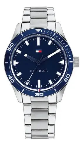 Relógio Tommy Hilfiger Masculino Aço Prateado 1791817