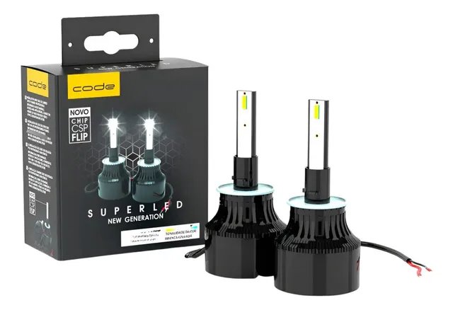 Kit Super Led Tech One 12v 24v H1 H3 H4 H7 H8 H9 H11 Hb3 Hb4