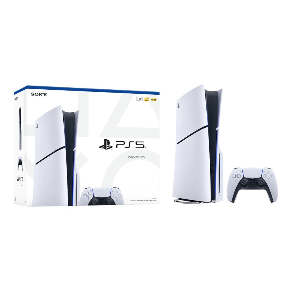 Console Playstation 5 Sony, Slim, SSD 1TB, Edição Disk