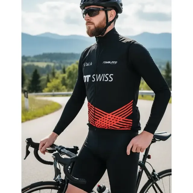 Colete De Ciclismo Corta Vento Marcio May Dt Swiss Fizik