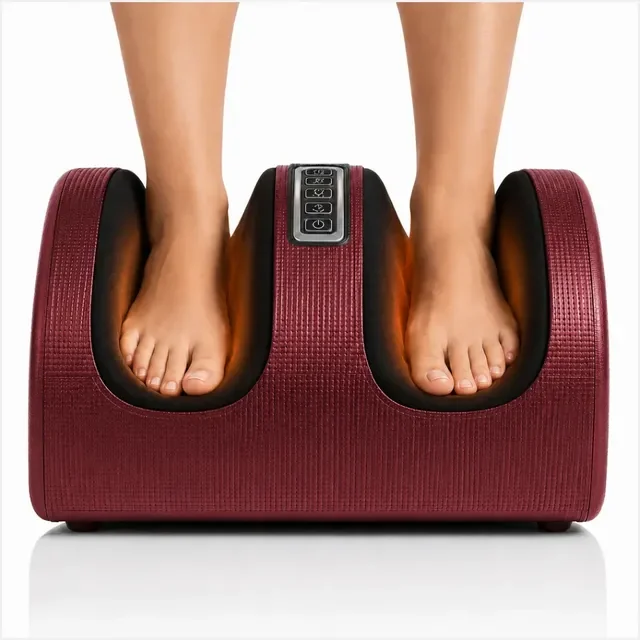 Aparelho Massageador Pés E Panturrilha Shiatsu 3d Bivolt