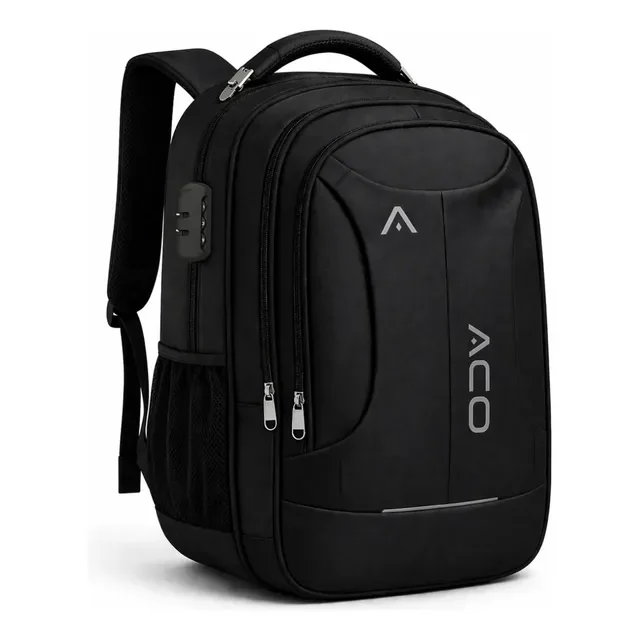 Mochila Notebook Cabo De Aço - Cabo Usb/fone Ouvido Imperm.