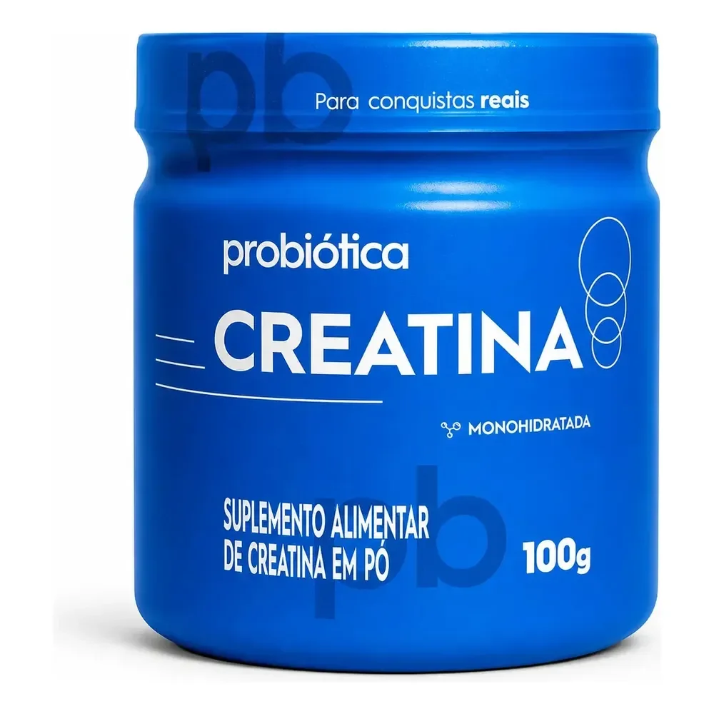 Creatina Probiotica 100g Monohidratada Sem Sabor