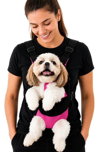 Bolsa Para Motos Transporte Frontal Canguru Cães Cachorros M