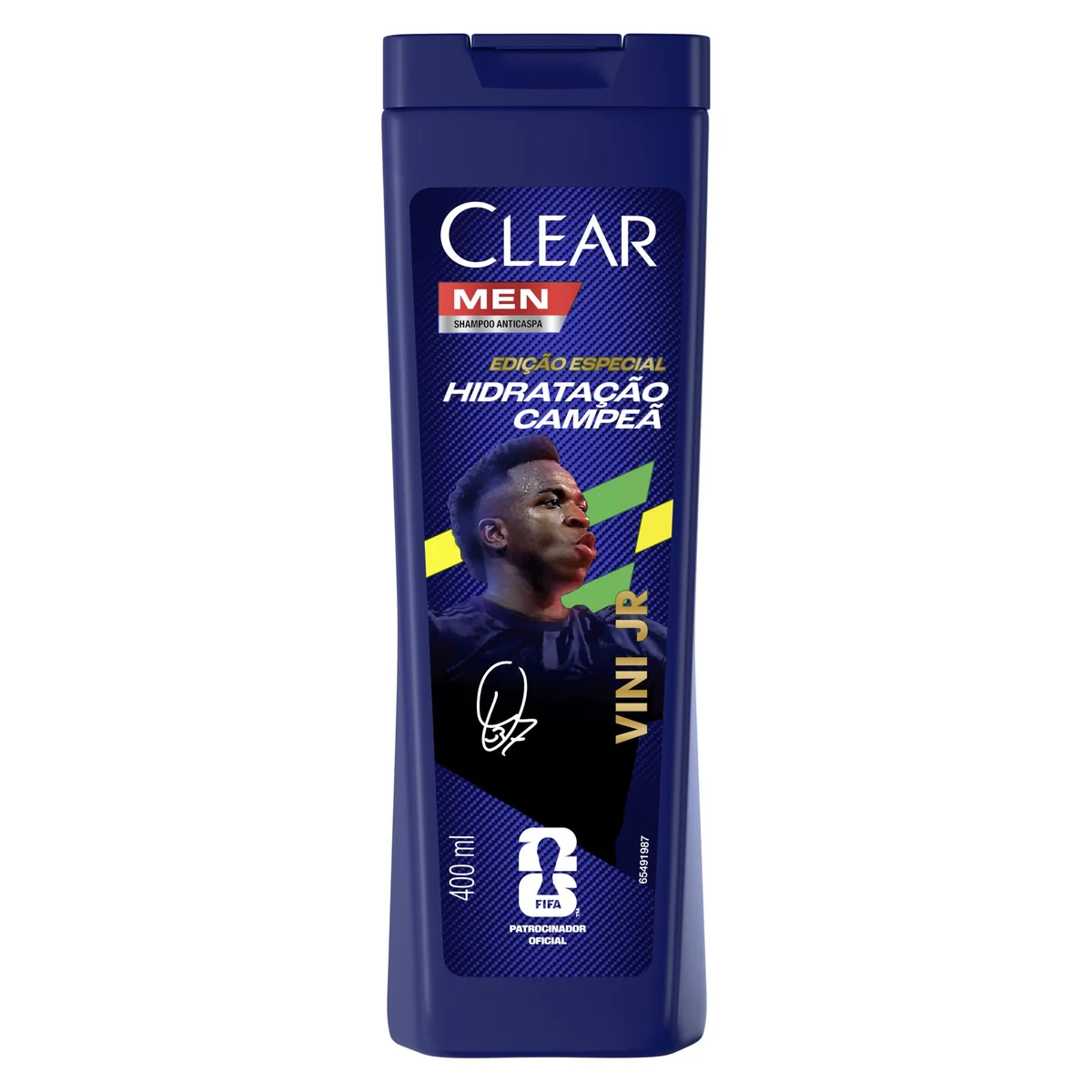 Clear Men Shampoo Anticaspa Vini Jr. Hidratação Campeã 400ml