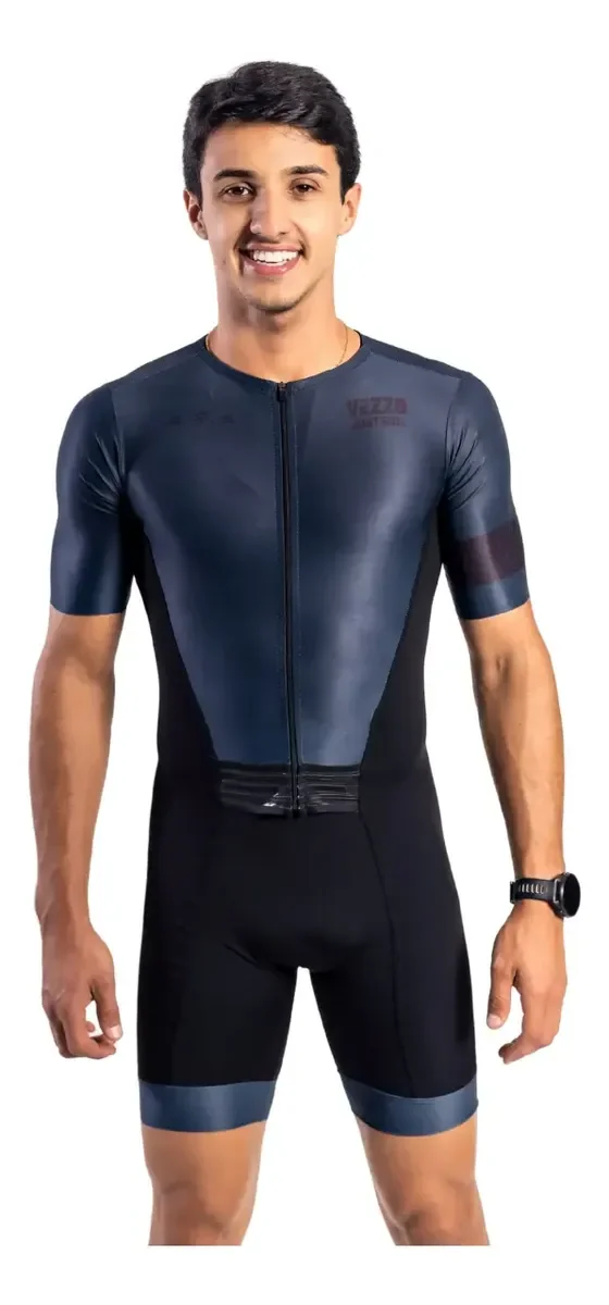 Macaquinho Vezzo Triathlon Bike Ciclismo Performance Unissex