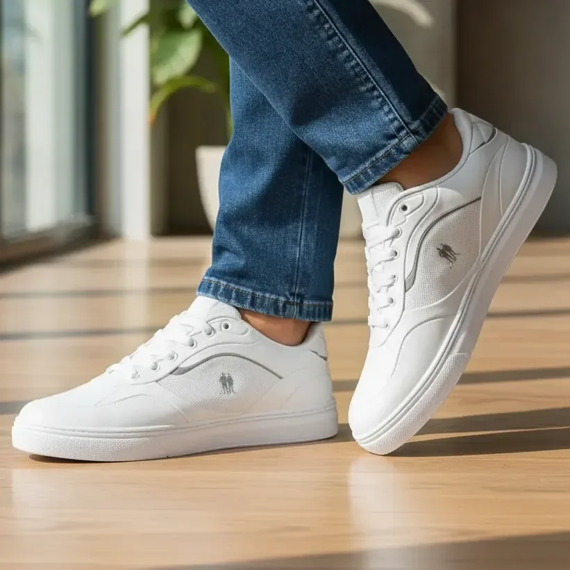 Tênis Casual Street Polo Wear Branco 39 Br