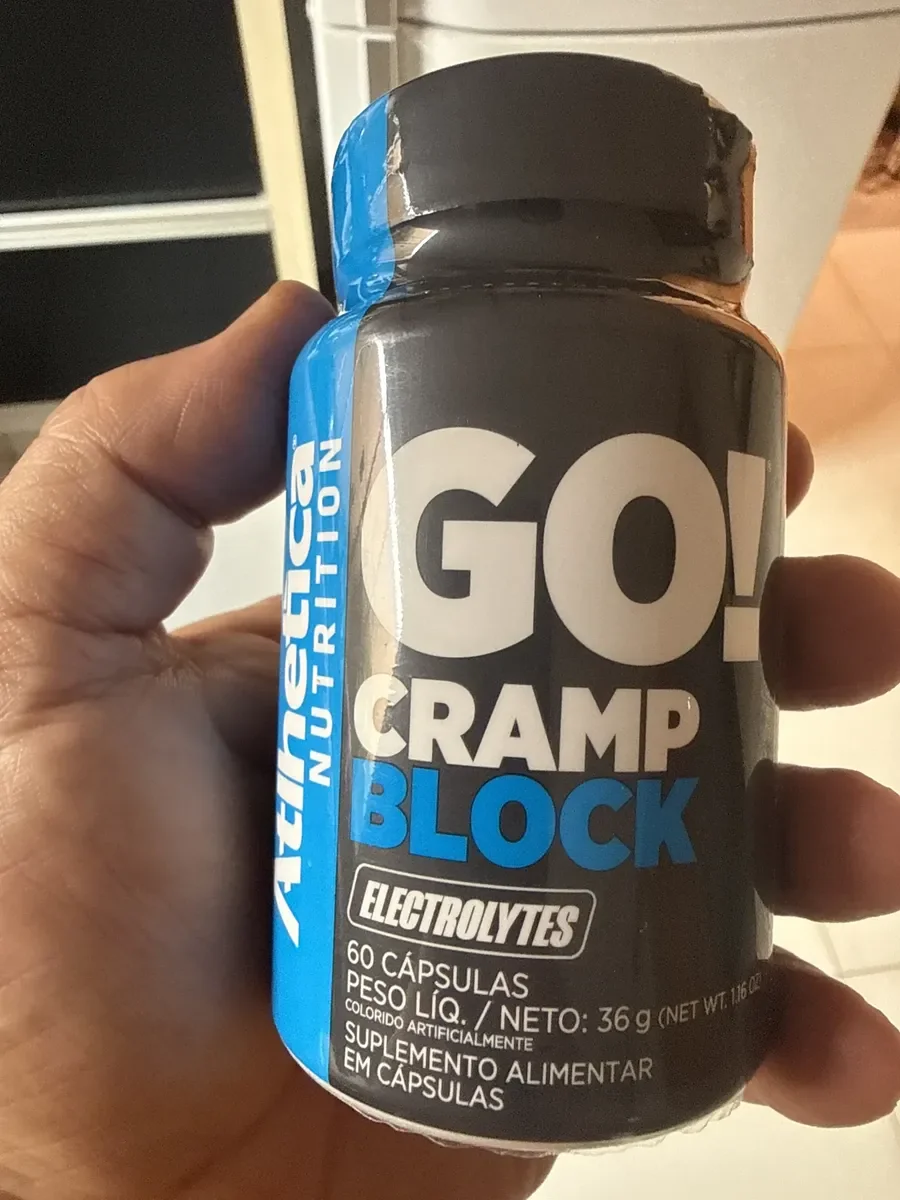 Atlhetica Nutrition - Go! Cramp Block 60 Capsulas - Sem sabor
