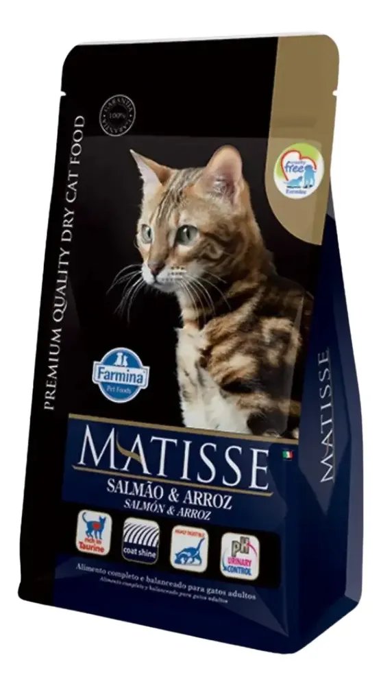 Ração Matisse Gato Adulto Salmao E Arroz  7.5kg