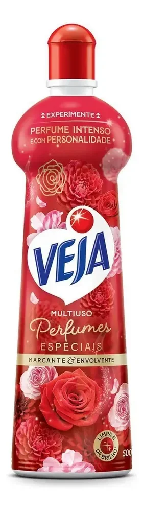 Limpador Multiuso Veja Perfumes Marcante e Envolvente 500ml