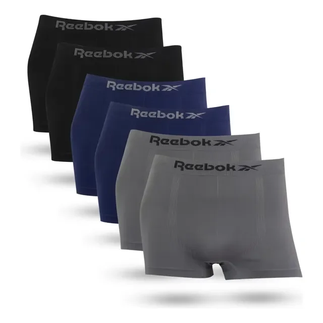 Kit 6 Cuecas Boxer Box Sem Costura Microfibra Adulto