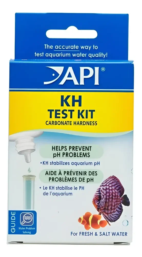 Teste De Alcalinidade Kh Api Aquários De Água Doce E Marinho