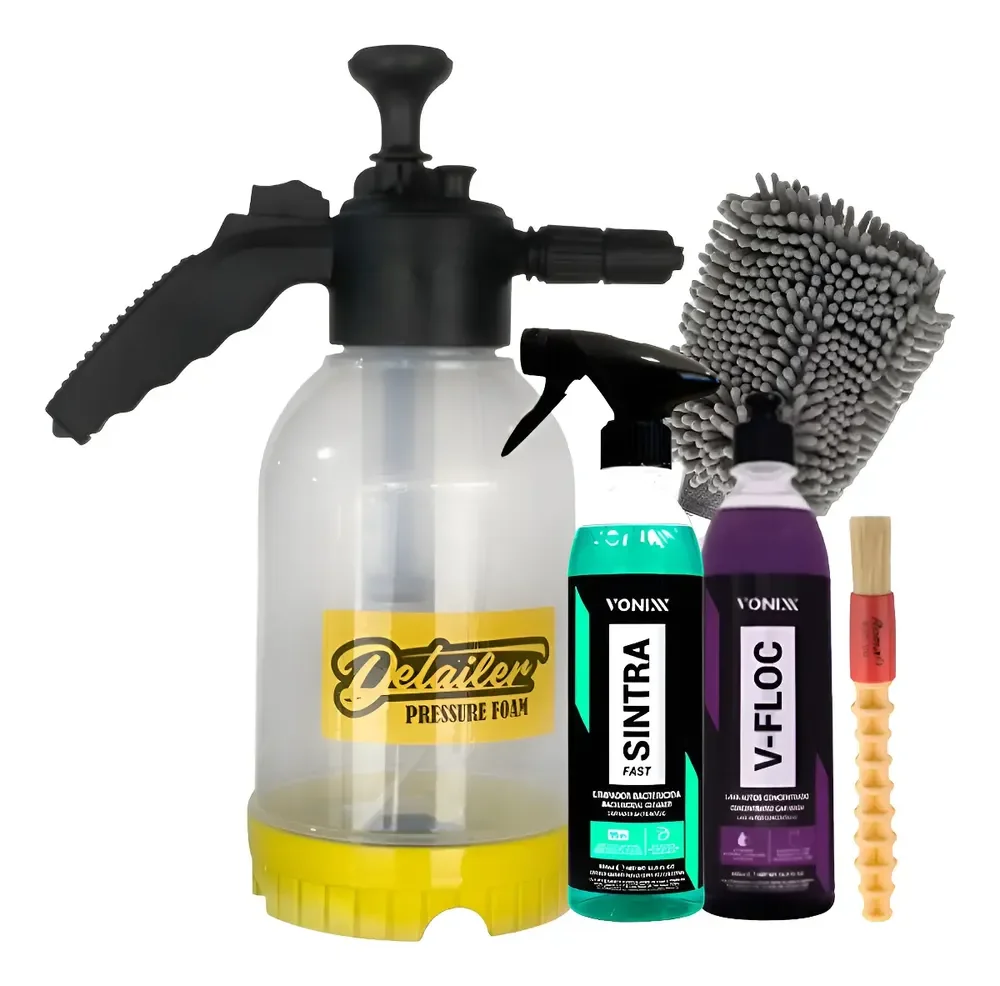 Kit Lavagem Pulverizador Snow V-floc Sintra Vonixx