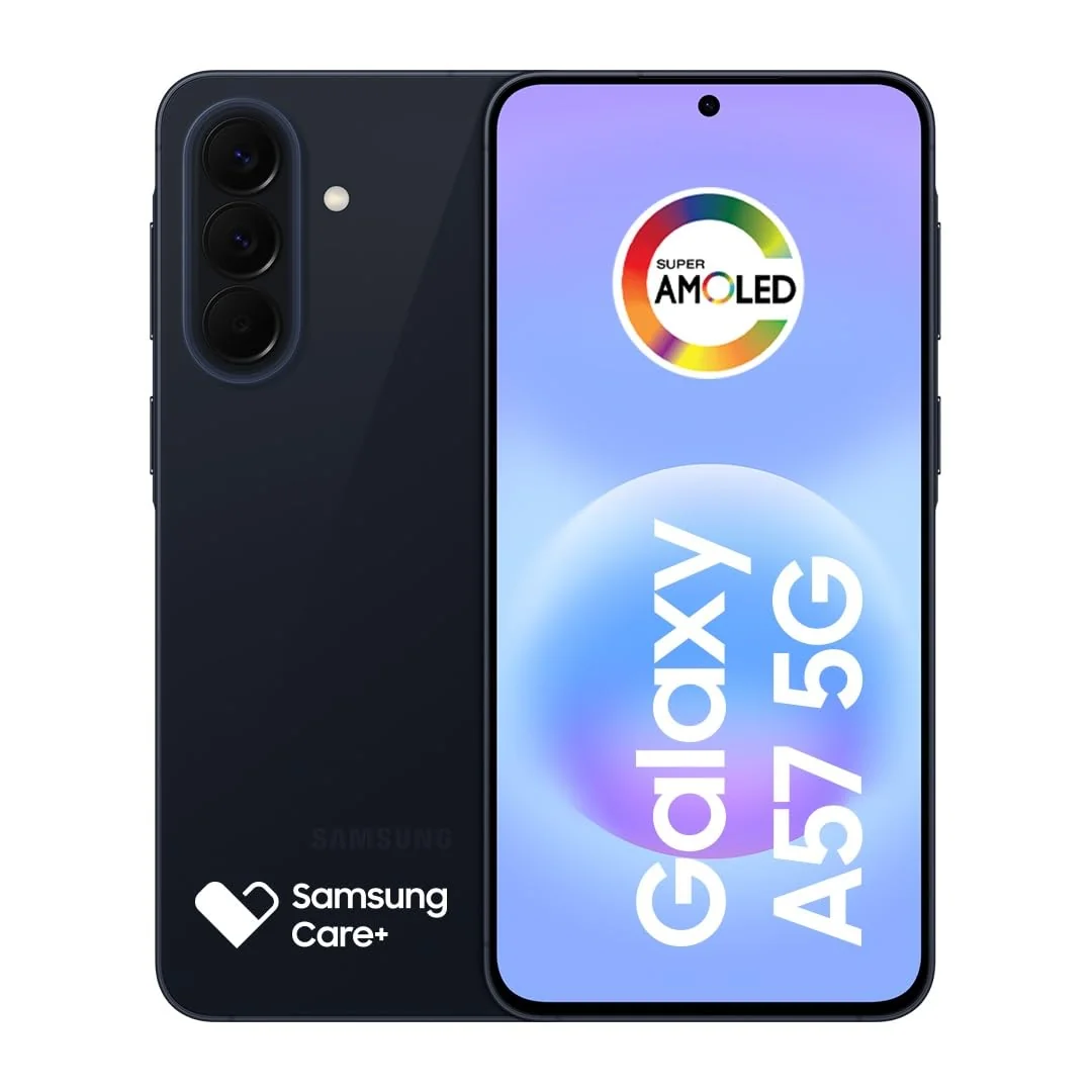 Celular Samsung Galaxy A57 5G 128GB, 8GB RAM, Câmera 50MP, IP68, Super AMOLED 6.7", Recursos AI (Azul Escuro)