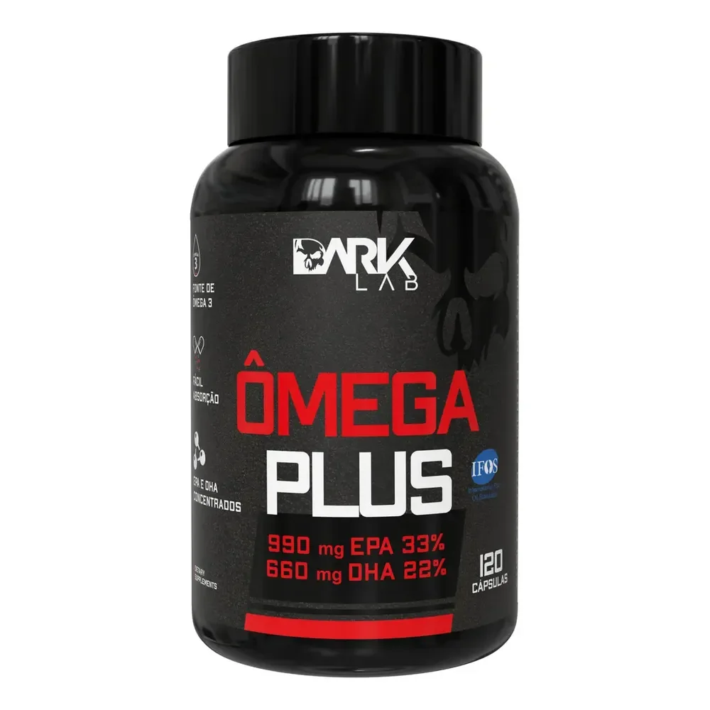 Omega Plus 120 Cápsulas Ômega 3 Dark Lab