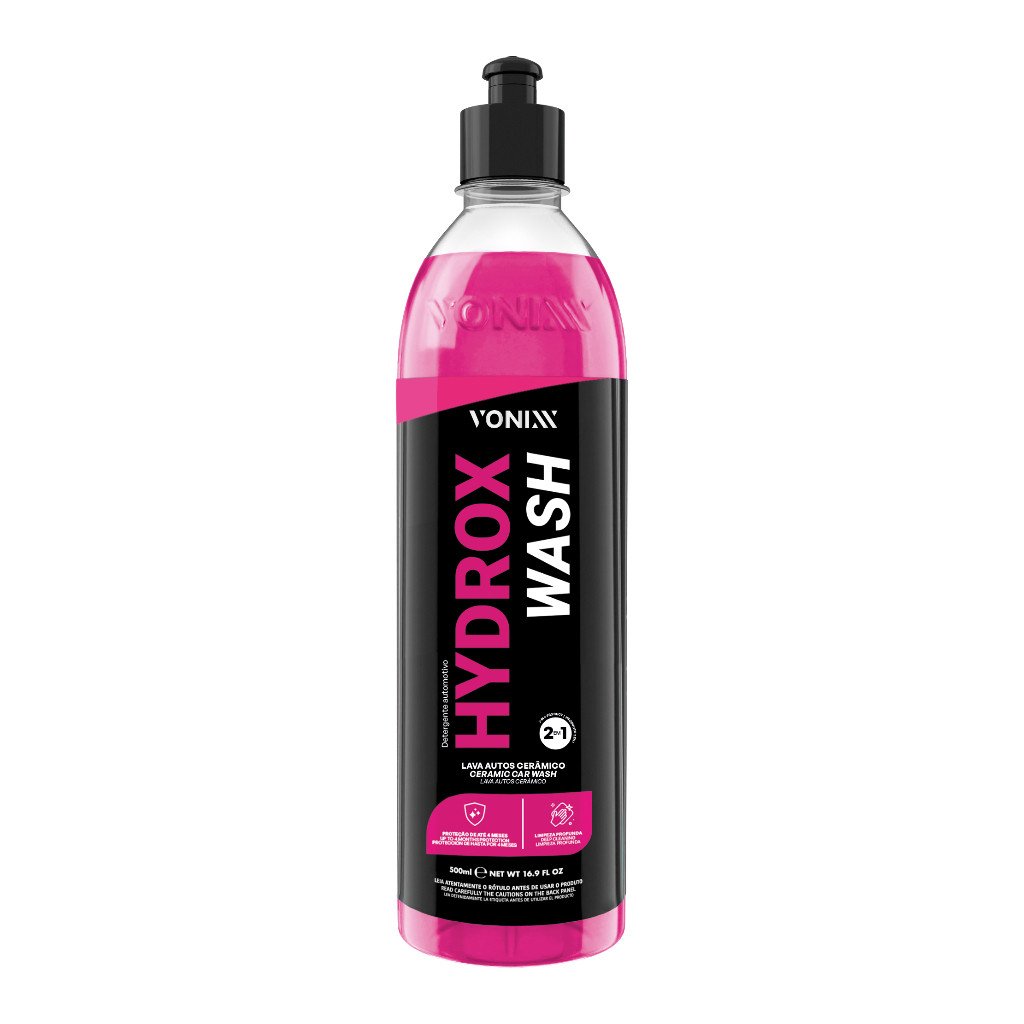 Hydrox Wash 500ml Lava Autos com Proteçao Selante