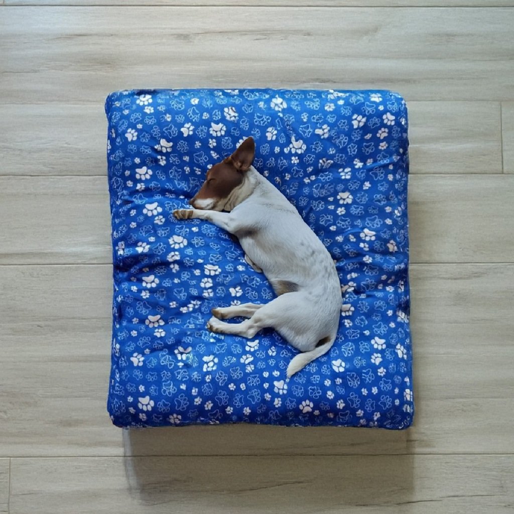 Cama Colchonete Almofada para Cachorro ou Gato Pet Pequeno Médio e Grande Lavável com Zíper