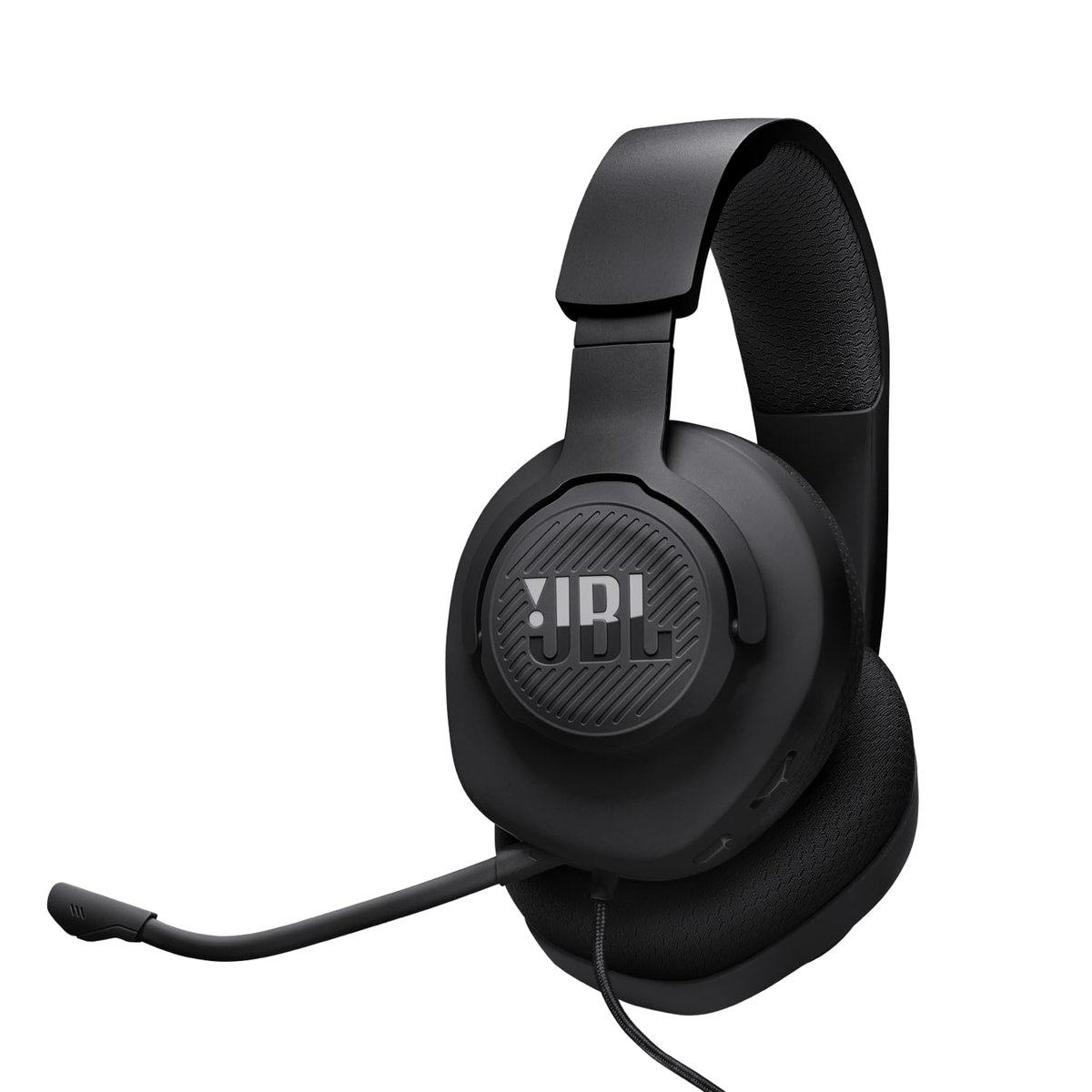 JBL, Fone de Ouvido Com Fio, Quantum 100M2, Headset Gamer, Over Ear, Microfone Removível - Preto