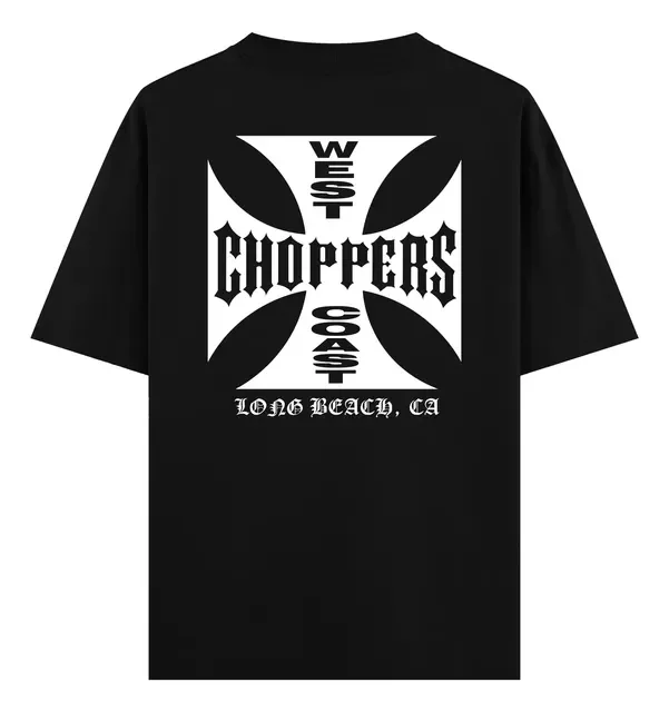 Camiseta Oversized West Coast Choppers Paul Walker Camisa