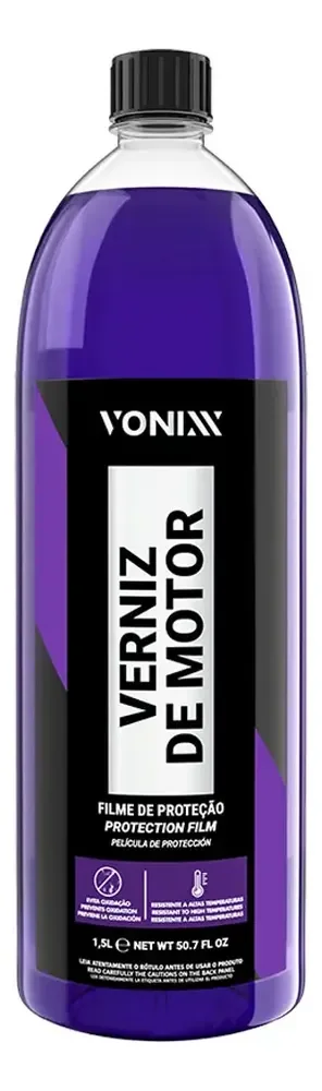 Verniz De Motor Filme De Proteção Para Motores Vonixx 1,5l