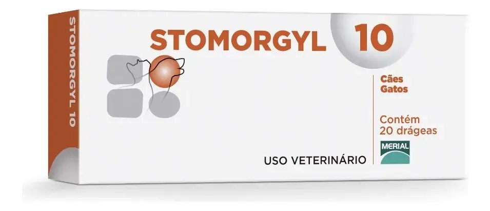 Stomorgyl 10 Para Cães E Gatos Drágeas Inflamação Bucal