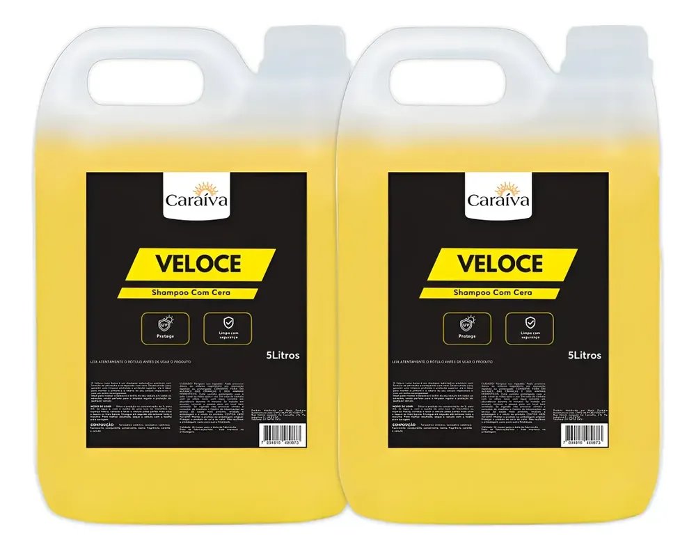 Shampoo Neutro Lava Autos Com Cera Automotivo Concentrado 5l