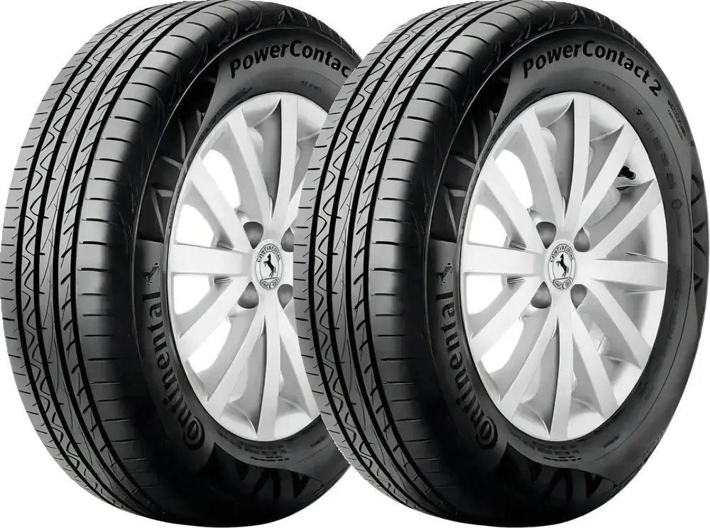 Kit 2 Pneus 205/55R16 Continental PowerContact 2 91V Aro 16