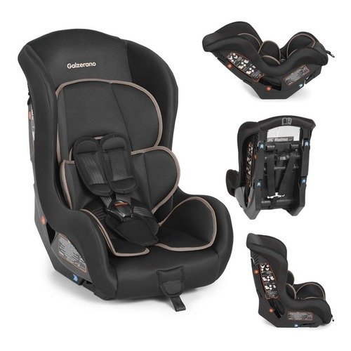 Cadeirinha de Bebê Para Carro Maximus Preto Cadeira Infantil 0 A 25 Kg Liso Preto Oferta - Galzerano