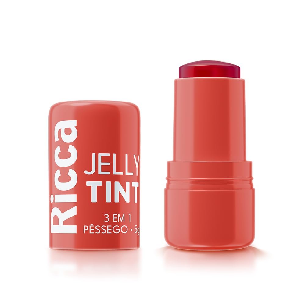 Ricca Bastão Jelly Tint Pêssego