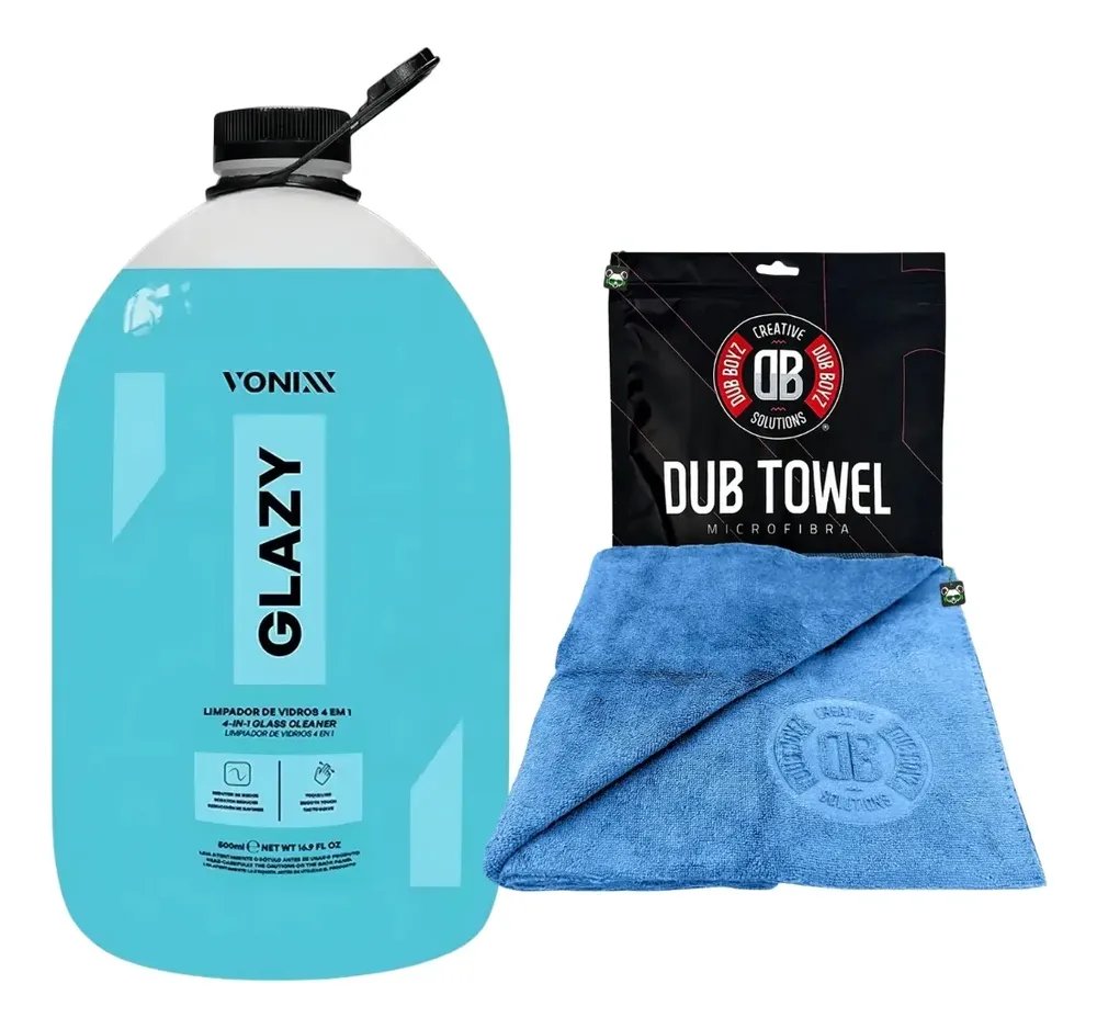 Glazy Vonixx 5l + Toalha Azul Dub Boyz 40x60 400gsm
