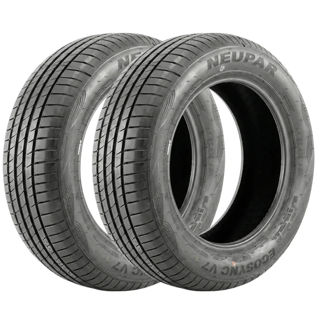 Kit 2 Pneus 185/60 R15 Neupar EcoSync V7 84H Aro 15 Novo