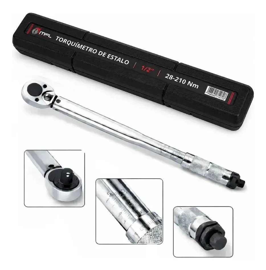 Torquimetro De Estalo 1/2 Pol 2.8 A 21kg Crv Reversível MFL