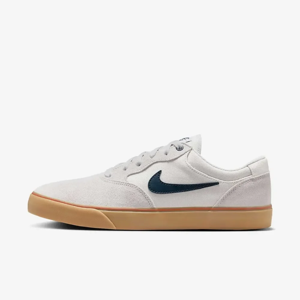 Tênis Nike Sb Chron 2 Masculino Cinza/branco 37 Br