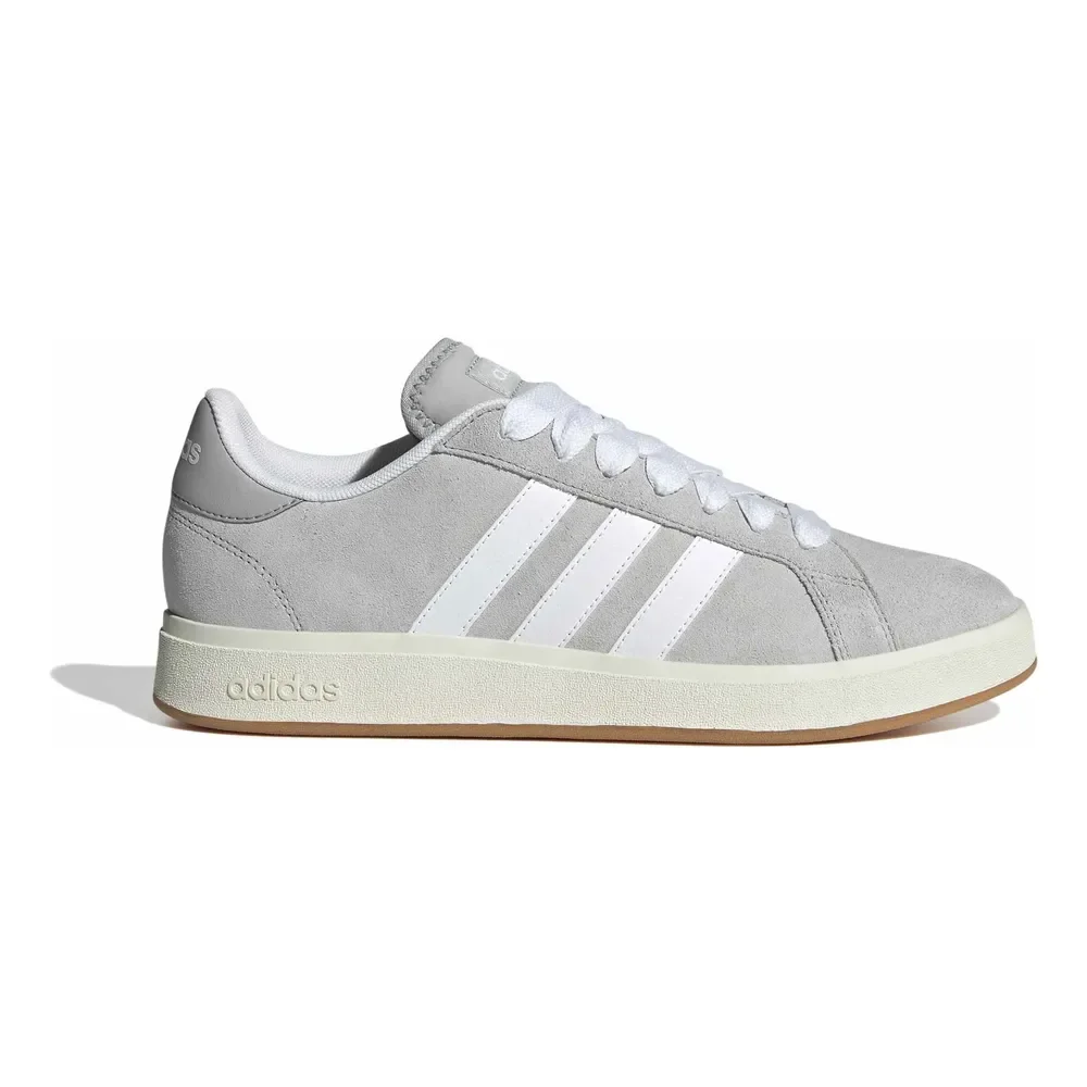Tênis Masculino Grand Court Base 00s adidas Gretwo/ftwwht/gum10 Liso 39 Br