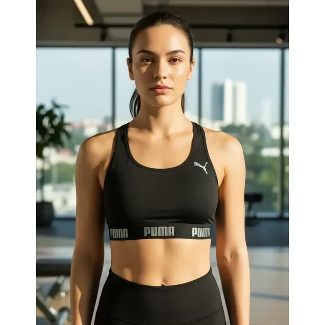Top Puma Academia Fitness Original Alta Sustentação