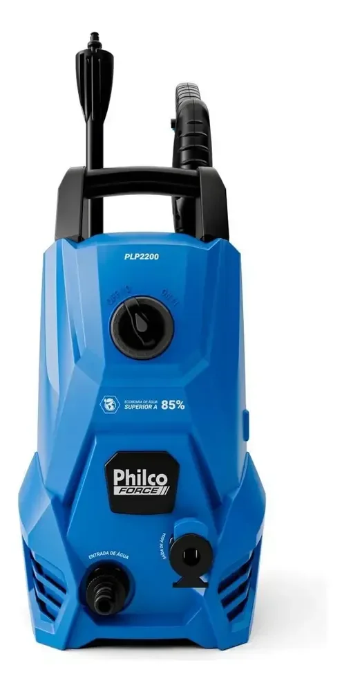 Lavadora de Alta Pressão Jato Compacta Philco PLP2200 1300W 1300 PSI/Libras 312L/h Lança Regulável 220v