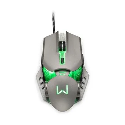 Mouse Gamer Warrior Keon 3200DPI 6 Botões Ambidestro