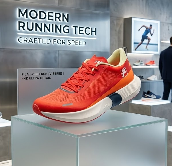 Tenis Fila Masculino Kr7 Pro Speed Tech Corrida Original Nf